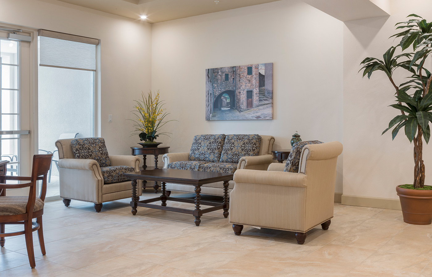 The lobby at The Glades at ChampionsGate.