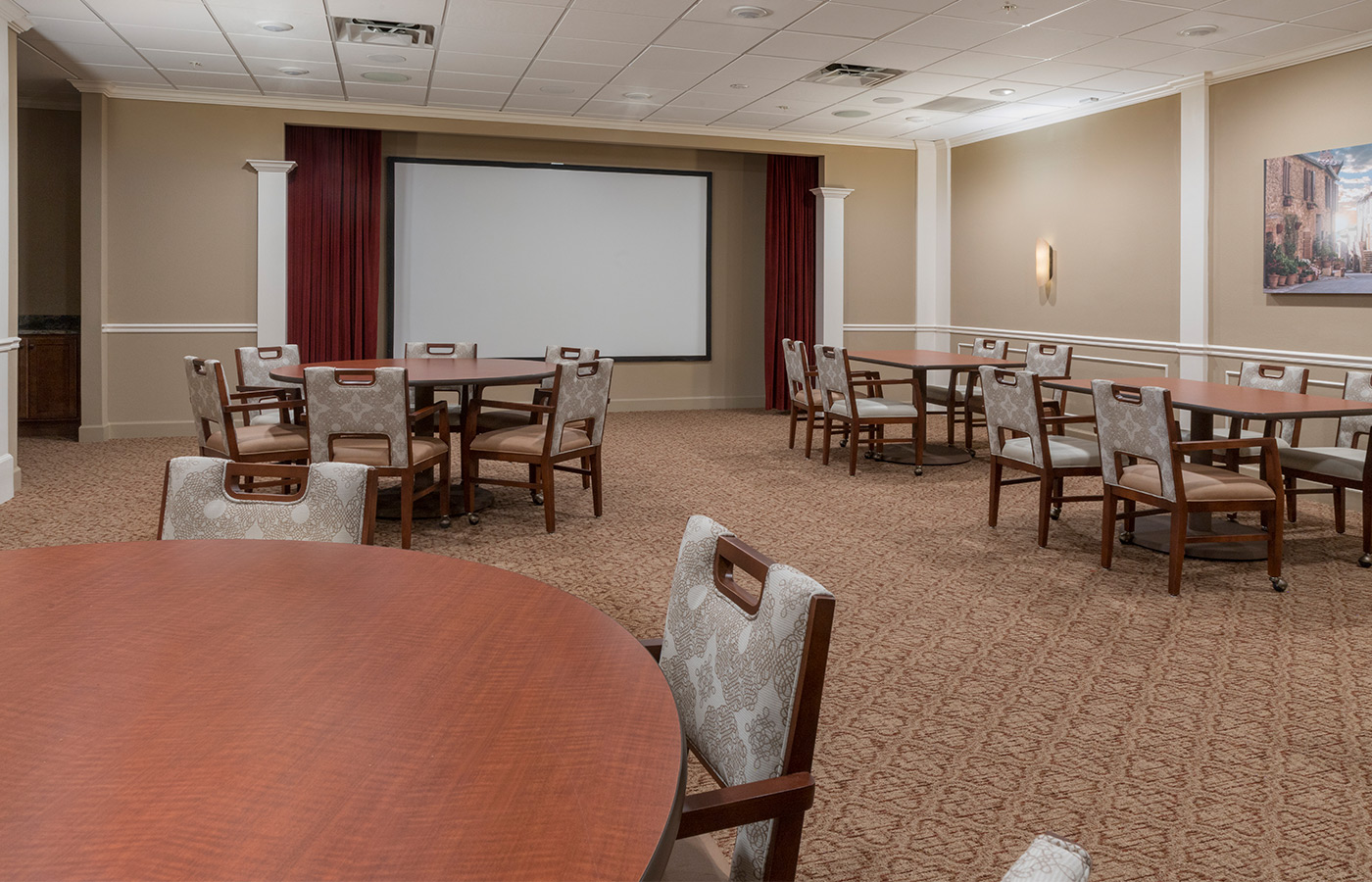 The theater at The Glades at ChampionsGate.