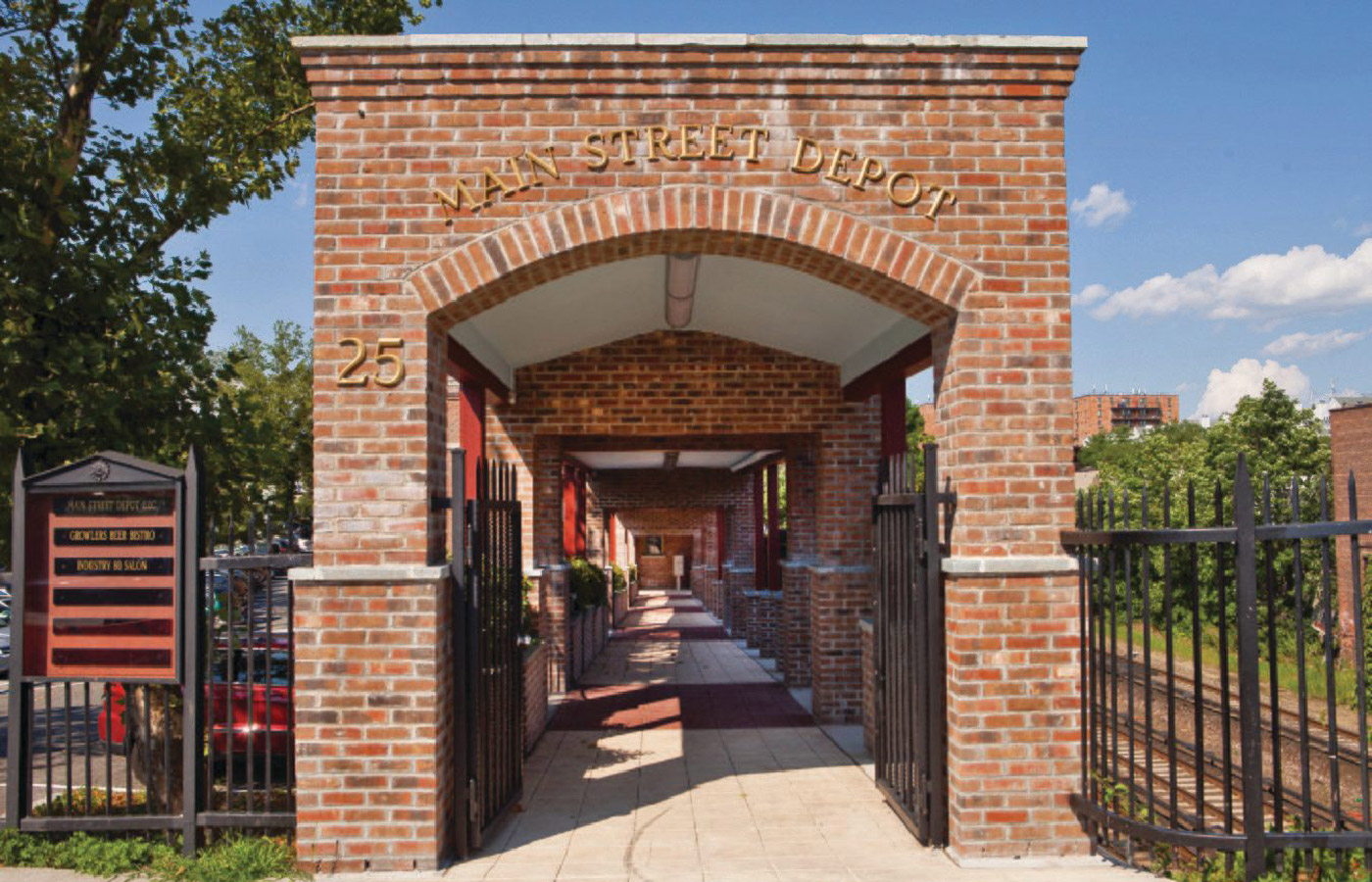 Main street depot.