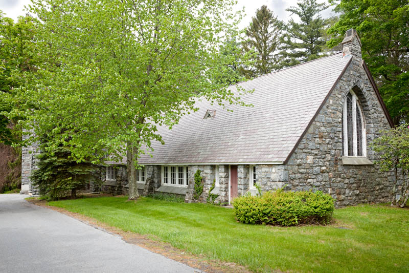 Chapel building entrance.