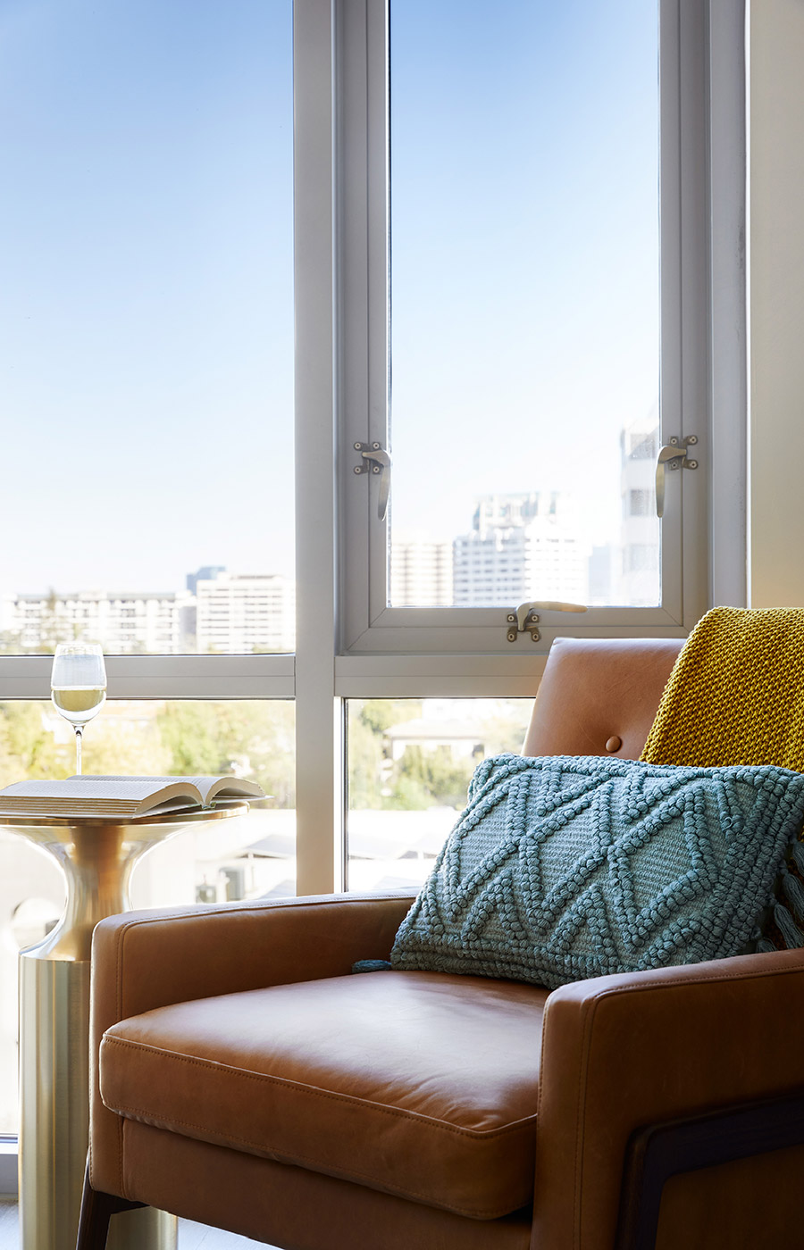 An apartment at The Watermark at Westwood Village.