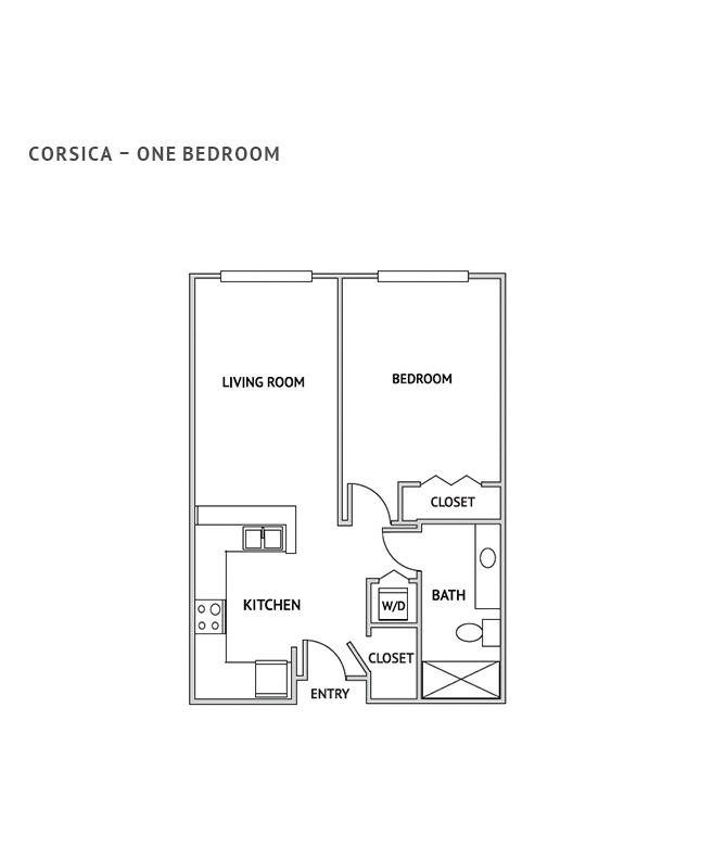 floor plan Corsica