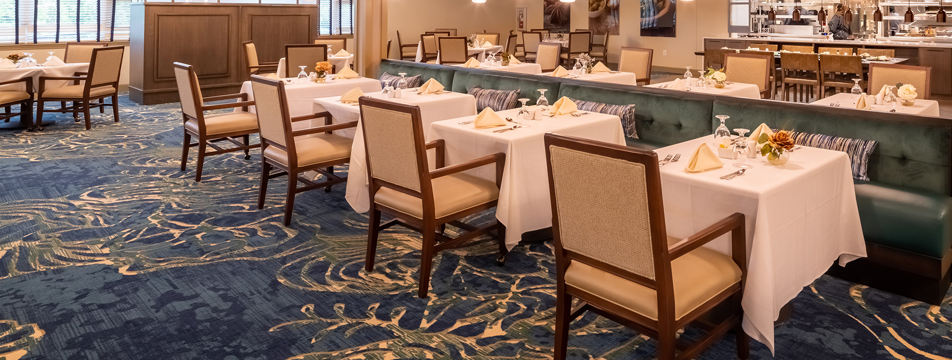 Formal dining room.