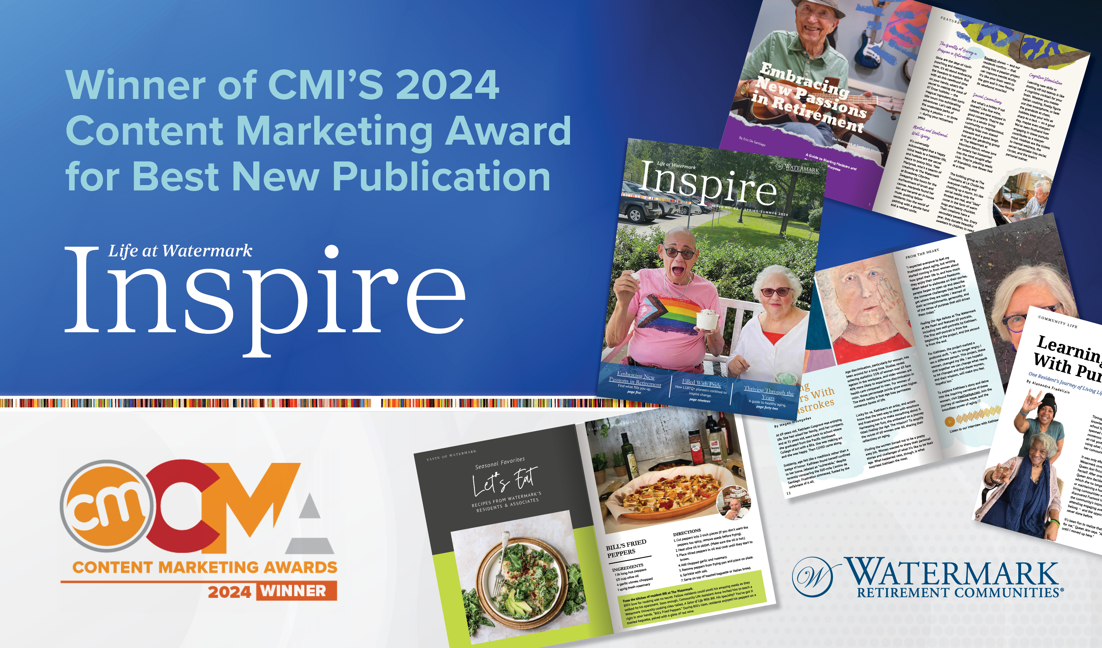 Inspire Magazine CMI Award